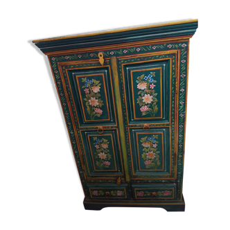 Indian painted cabinet