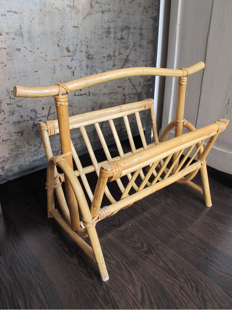 Magazine rack "rattan"