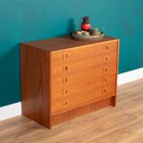 Retro Teak 1960s Danish Chest Of Drawers