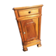 Occasional furniture, walnut bedside table, late 19th century.