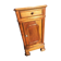 Occasional furniture, walnut bedside table, late 19th century.