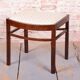 Art Deco Stool in Beech, Czech, 1920s