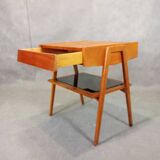 Table TV en chêne Jiràk par Drevotex, Vintage Tchèque 1960