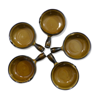 Set de 5 caquelons Vallauris
