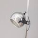 Lampadaire vintage années 70 en métal chromé design Goffredo Reggiani