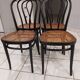 Suite of 4 Bistro chairs canned by ZPM for Thonet vintage 1950
