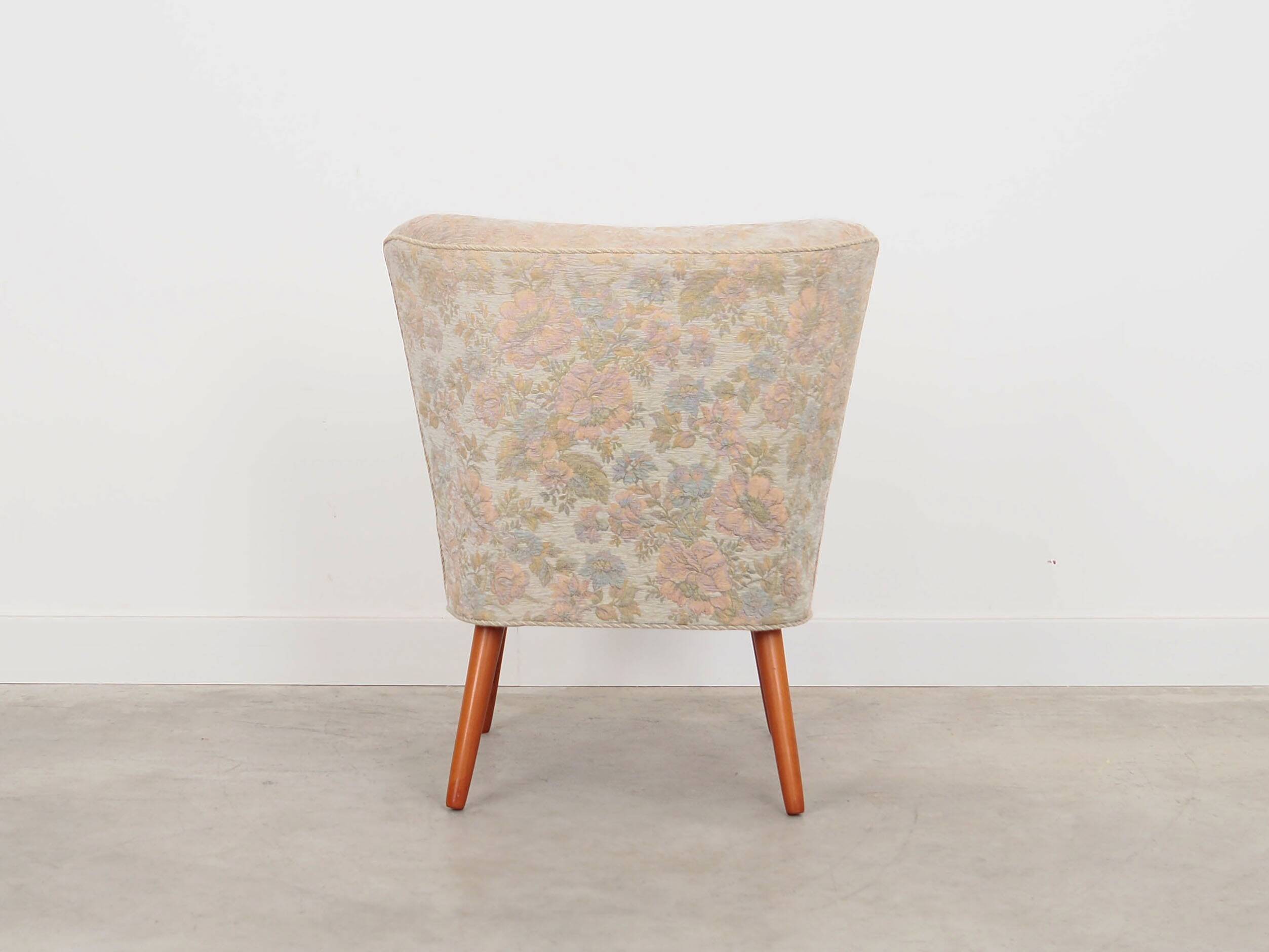 Set of two beech armchairs, Danish design, 1970s, production: Denmark