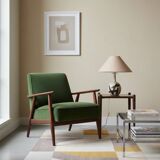 Ceramic table lamp by Eigil Hinrichsen, Denmark 1960s