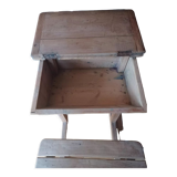 School table and inkwell