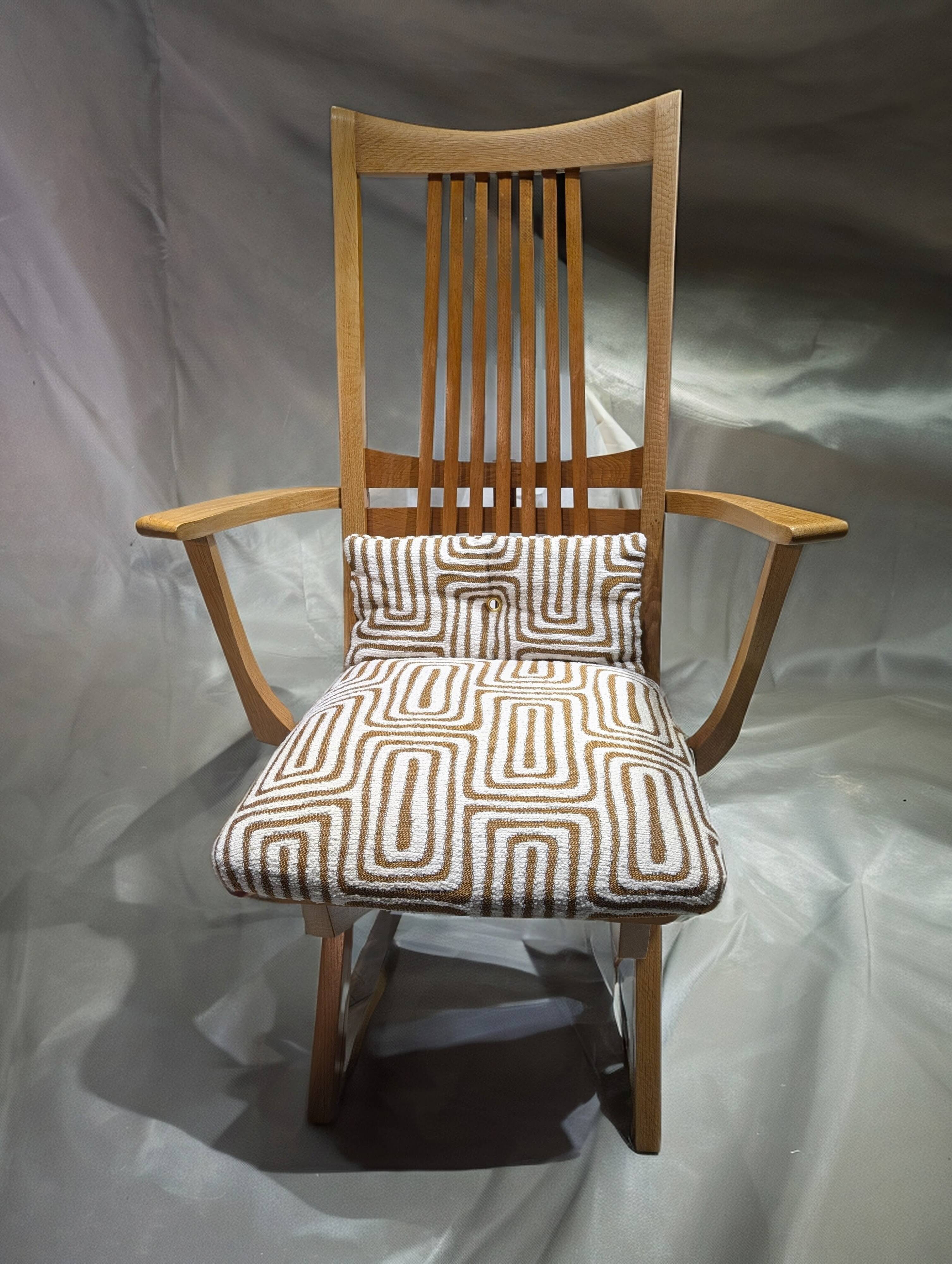 1960s boat reclining armchair