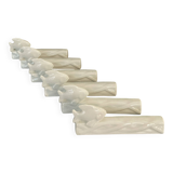 Set of 6 porcelain fish knife holders