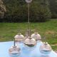 Space age design chandelier from the 70s