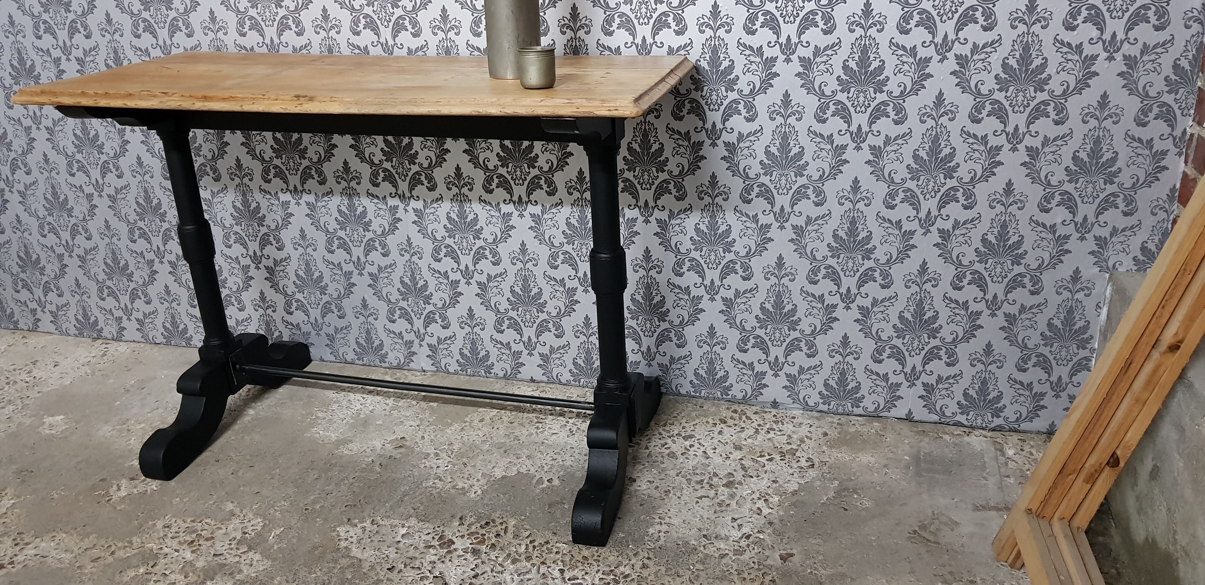 Wooden console table