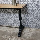 Wooden console table