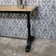 Wooden console table