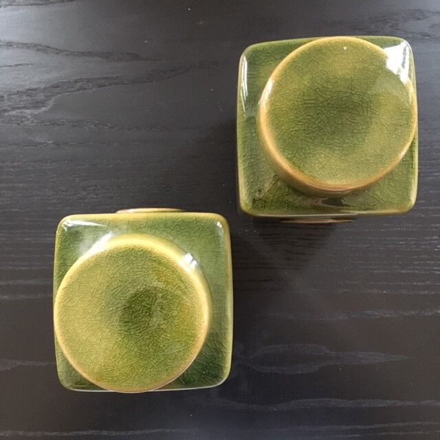 Pair of Chinese pots