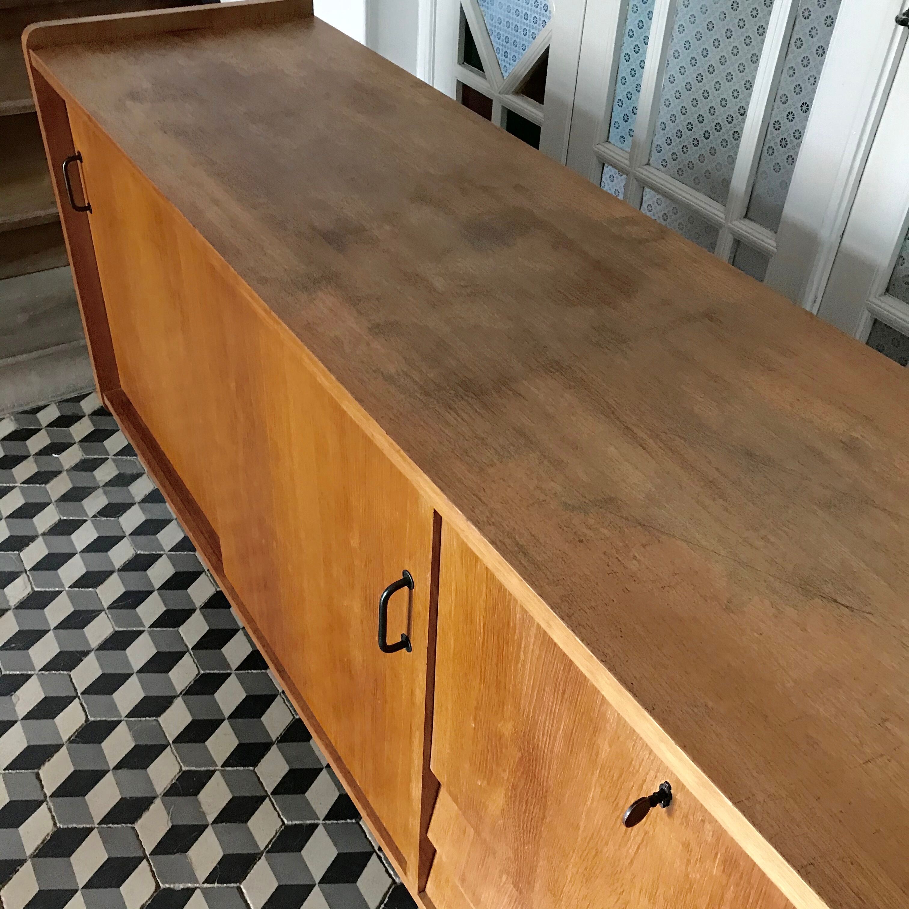 Vintage wooden sideboard