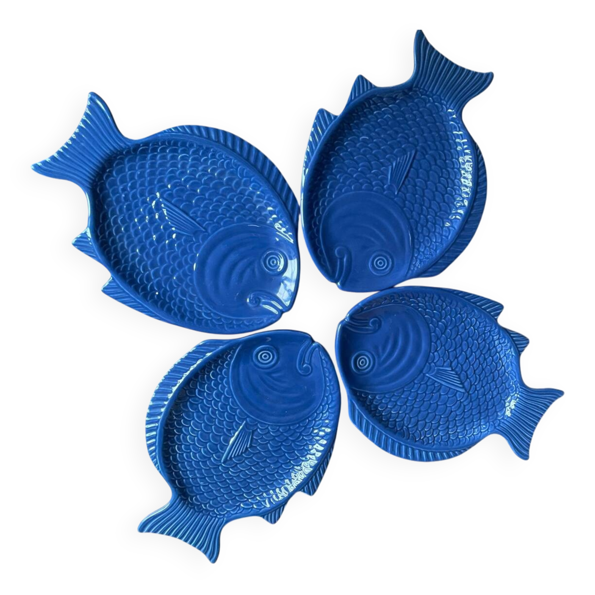 Four fish plates
