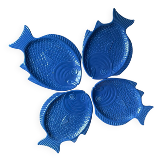 Four fish plates