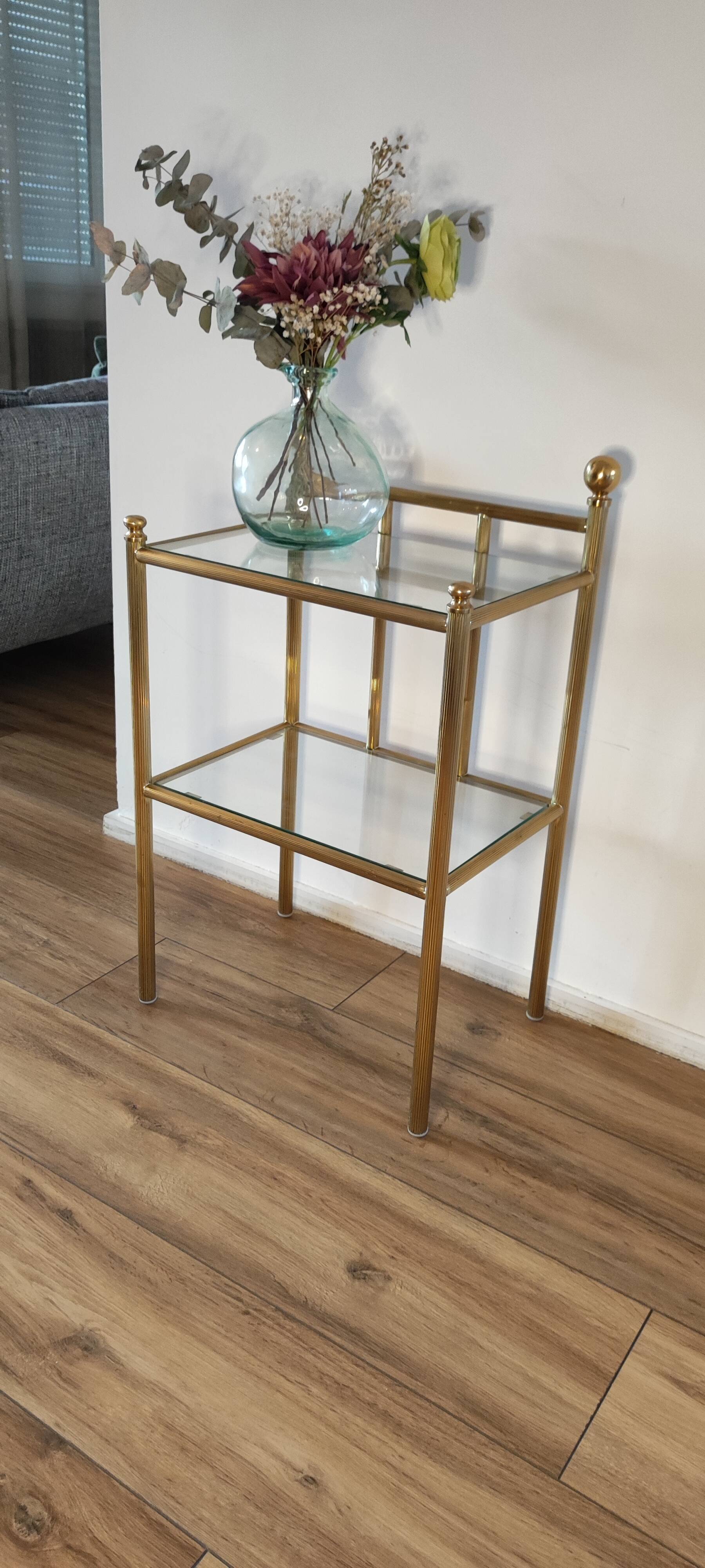 Hollywood Regency side table