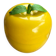 Vintage yellow plastic "apple" ice bucket from the 1970s.