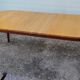 Scandinavian extendable dining table attributed to Hans Ehrlin for Tranås - 1980s