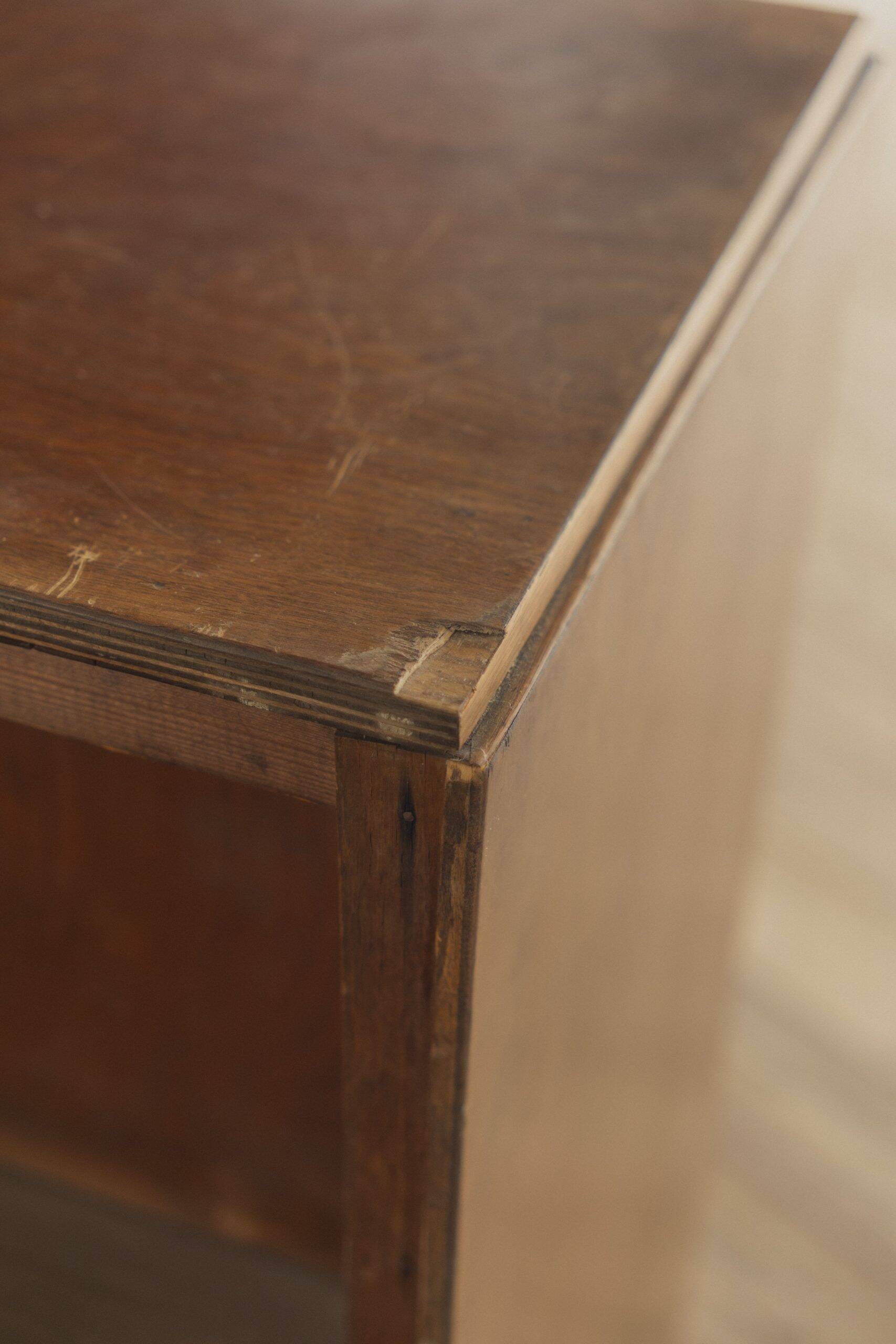 Danish crafted stained beech, bookcase