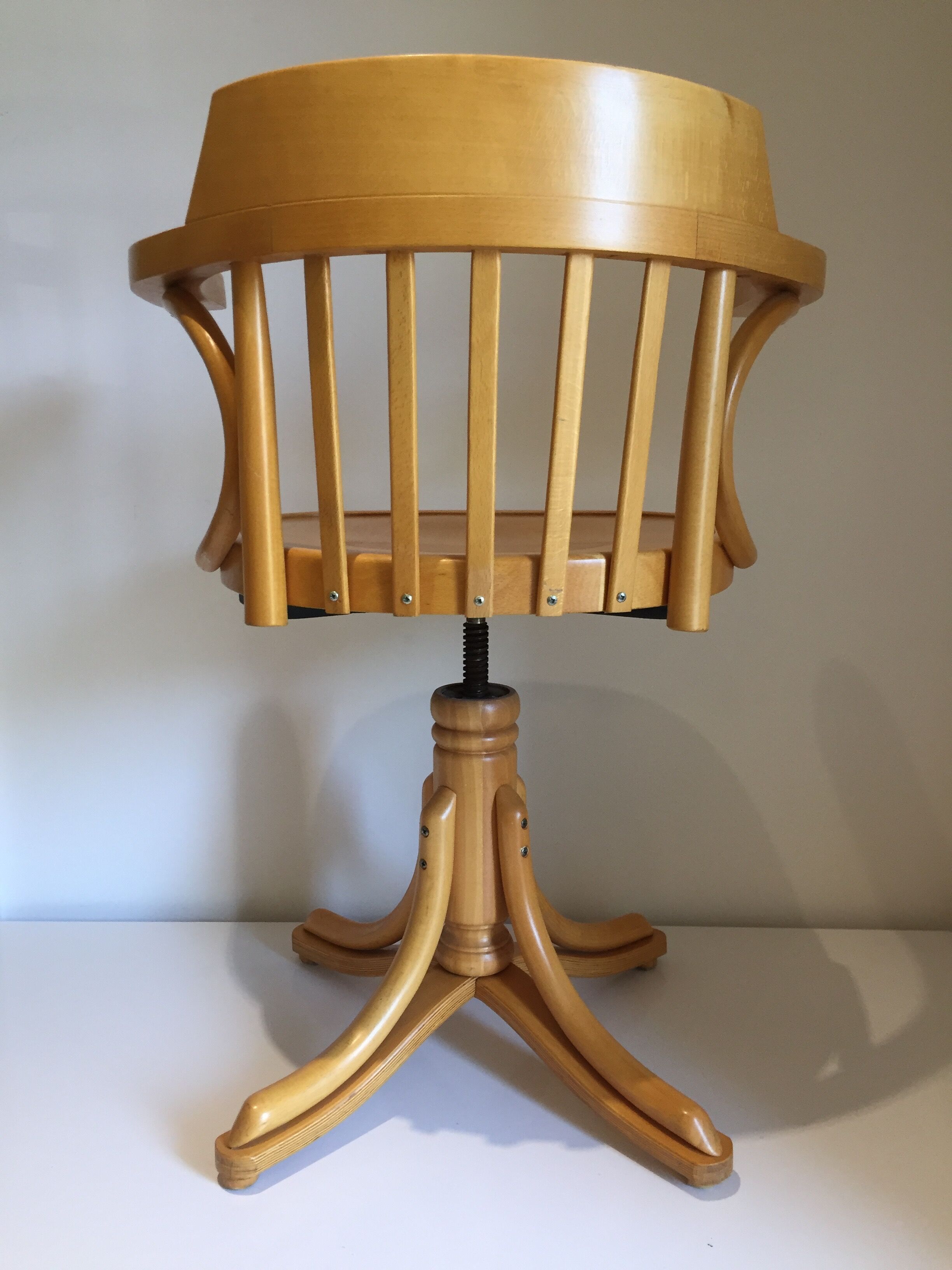 Swivel office chair, ZPM Radomsko for Thonet, year 1960