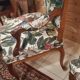 pair of Louis XV style armchairs à la reine