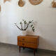 Scandinavian teak bedside table/nightstand