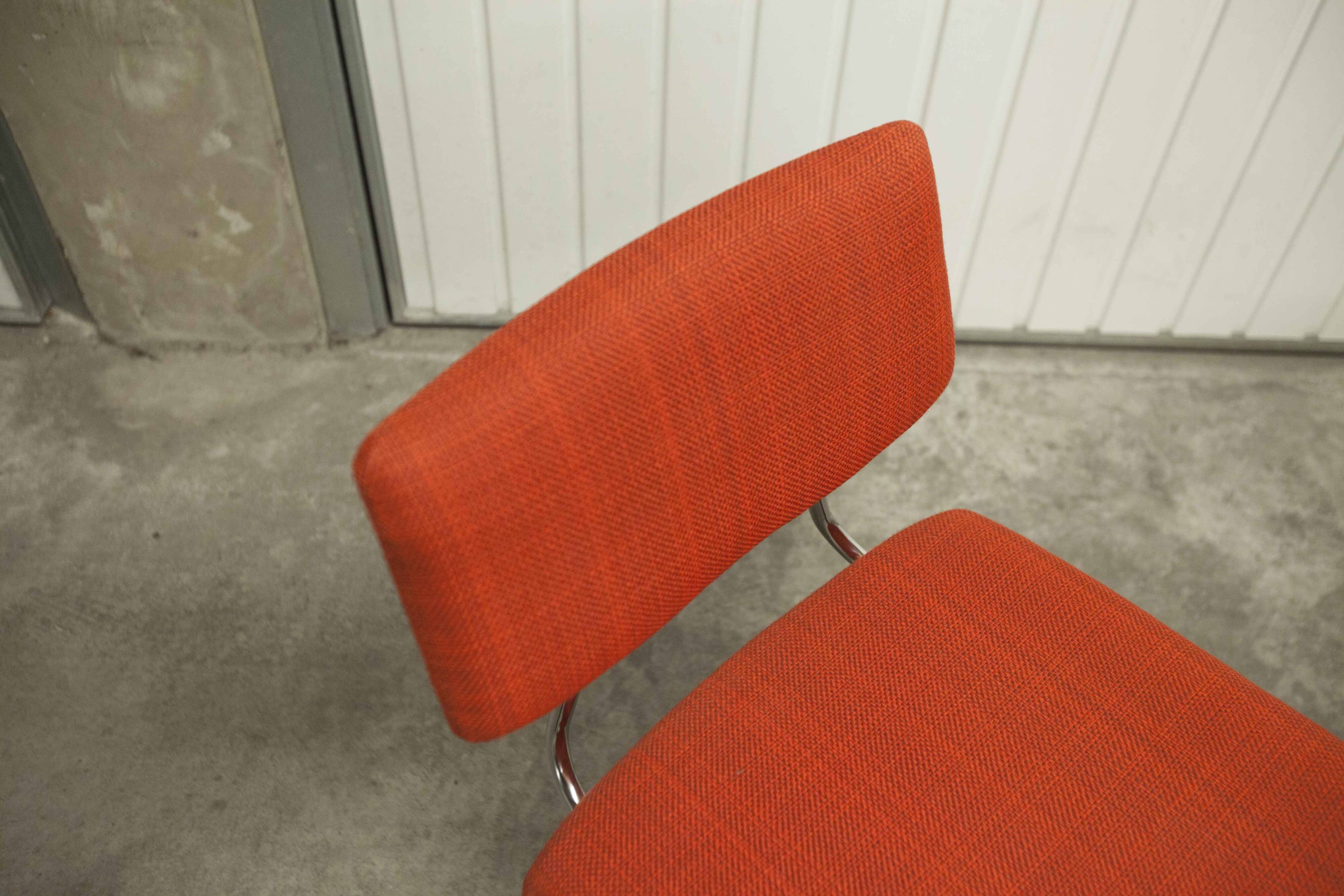 Pair of compass model chairs by Pierre Guariche for Les Huchers-Minvielle France 1955