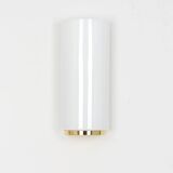 Opal glass wall light designed by Limburg, Germany.