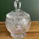 Very nice crystal sugar bowl in very good condition.
