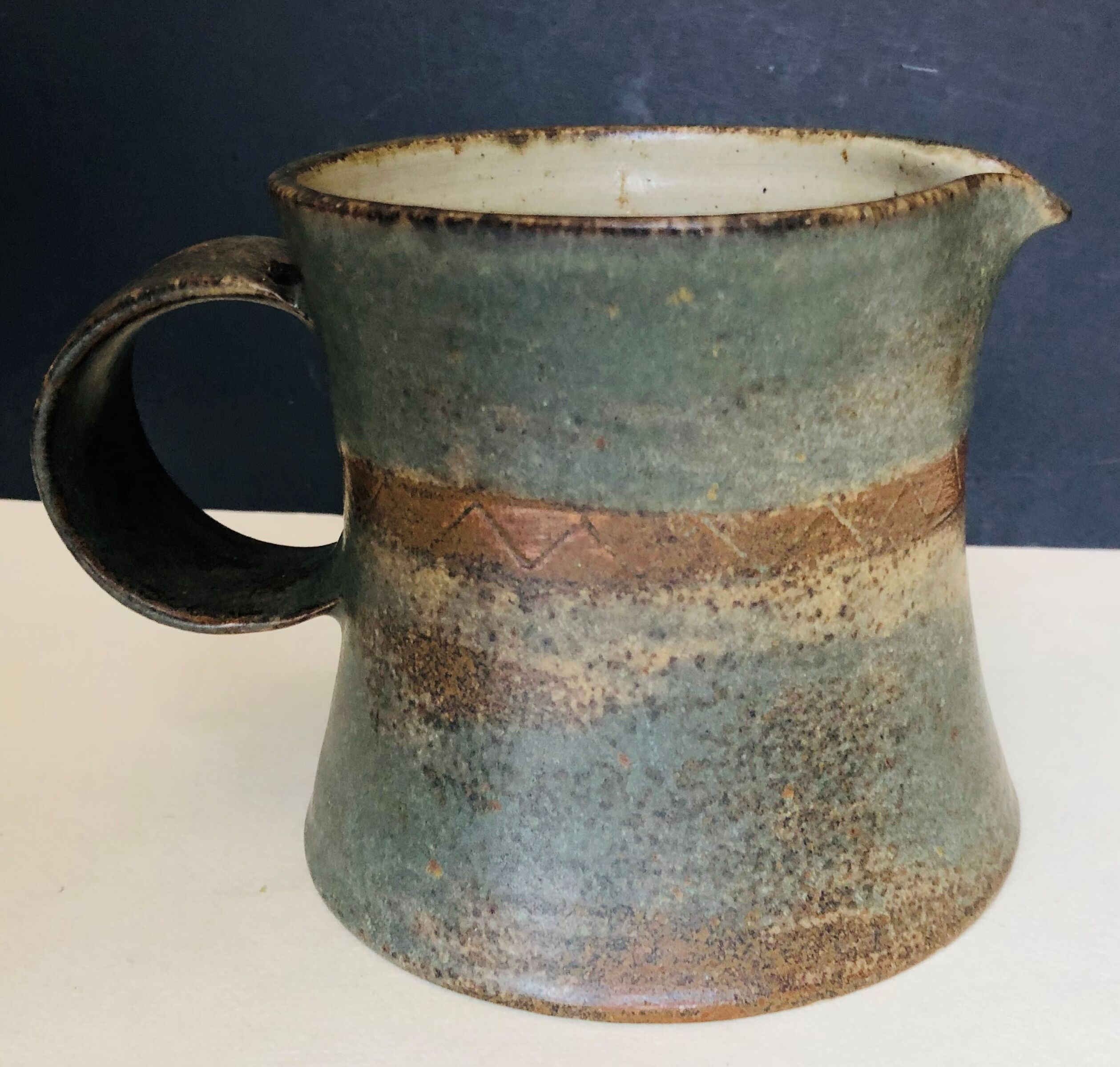 Sandstone pitcher or pourer