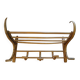 Wall-mounted coat rack