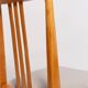 Mid-Century Chair in Linen Boucle and Light Wood by M. Zielinski, Europe, 1960s