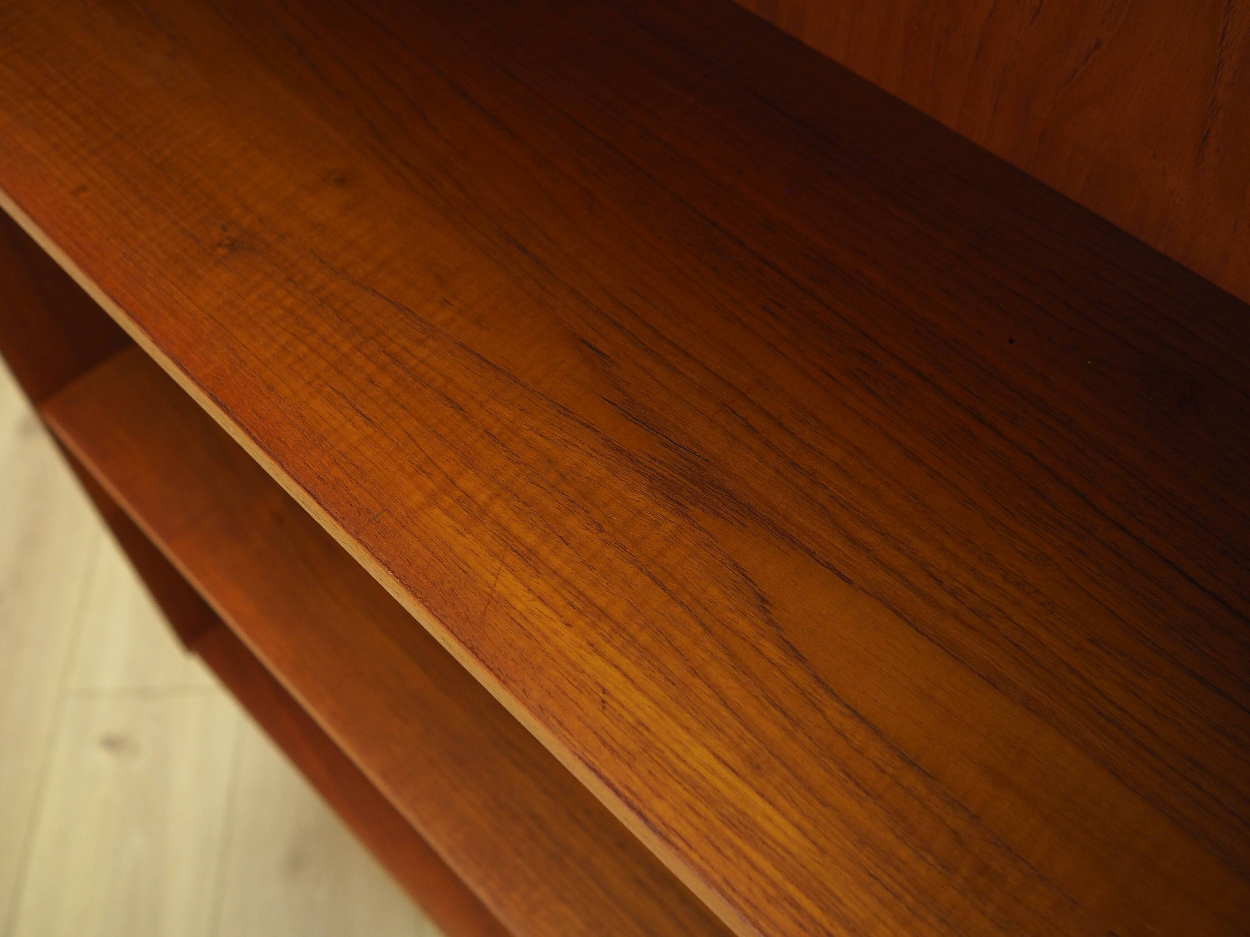 Teak bookcase, Danish design, 1970s, manufactured by Clausen & Søn