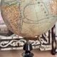 Antique Globe Forest 1920