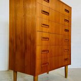 Vintage Danish mid-century teak chest of drawers by Westergaards