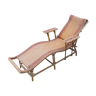Rattan chaise longue 1900