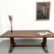 Table de ferme bourgeoise en chêne, années 50