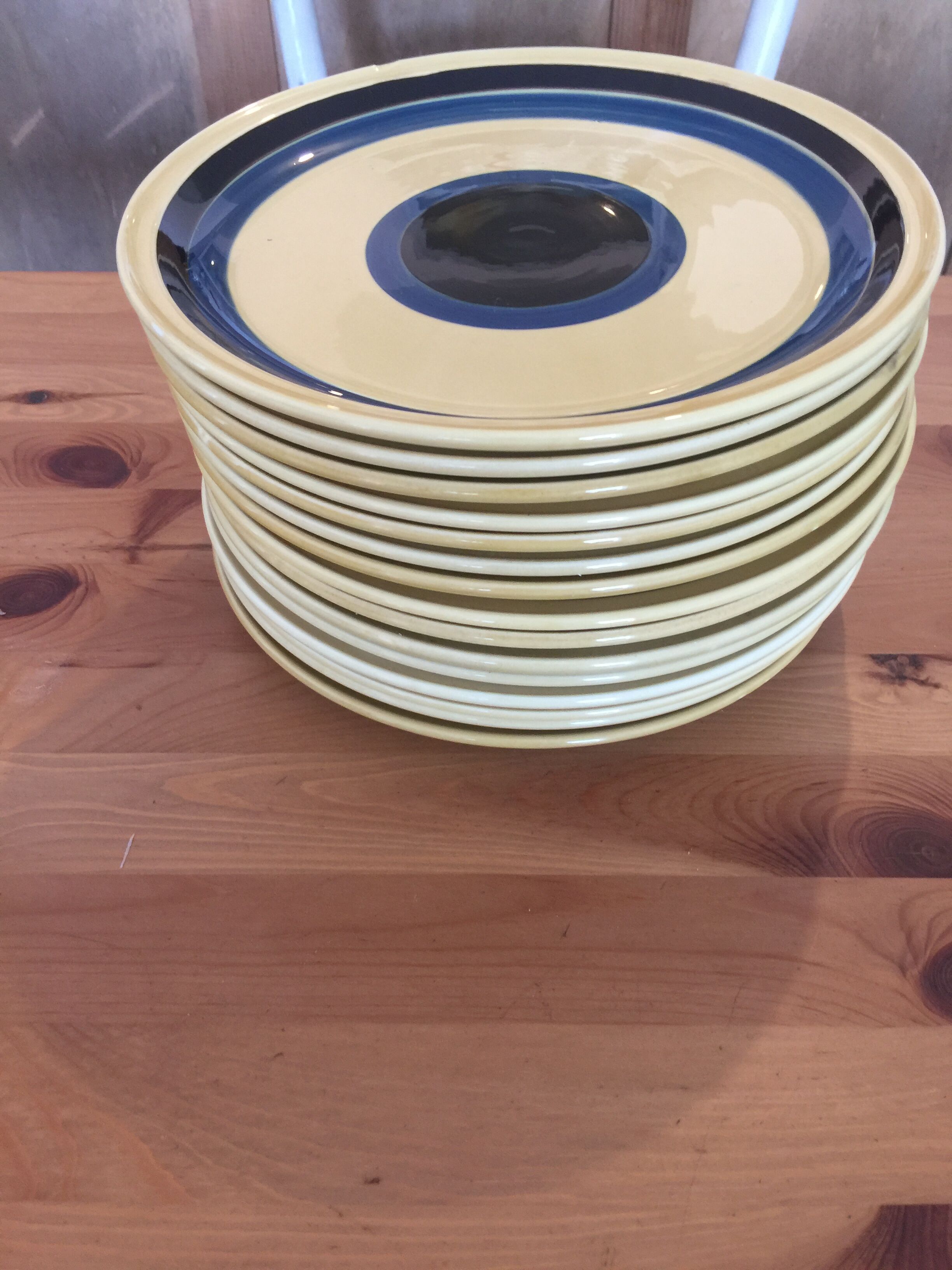 Vintage Djerba Gien plates