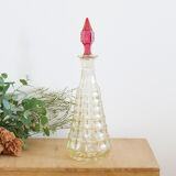 Antique faceted decanter