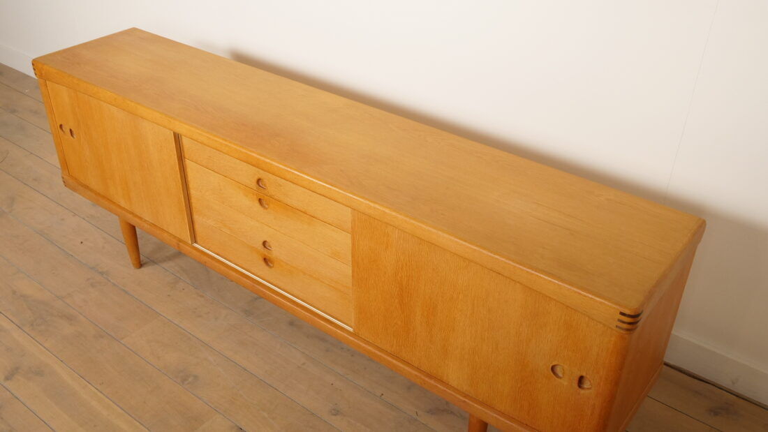 Vintage Sideboard | Oak | Bramin | H.W. Klein | 225 cm