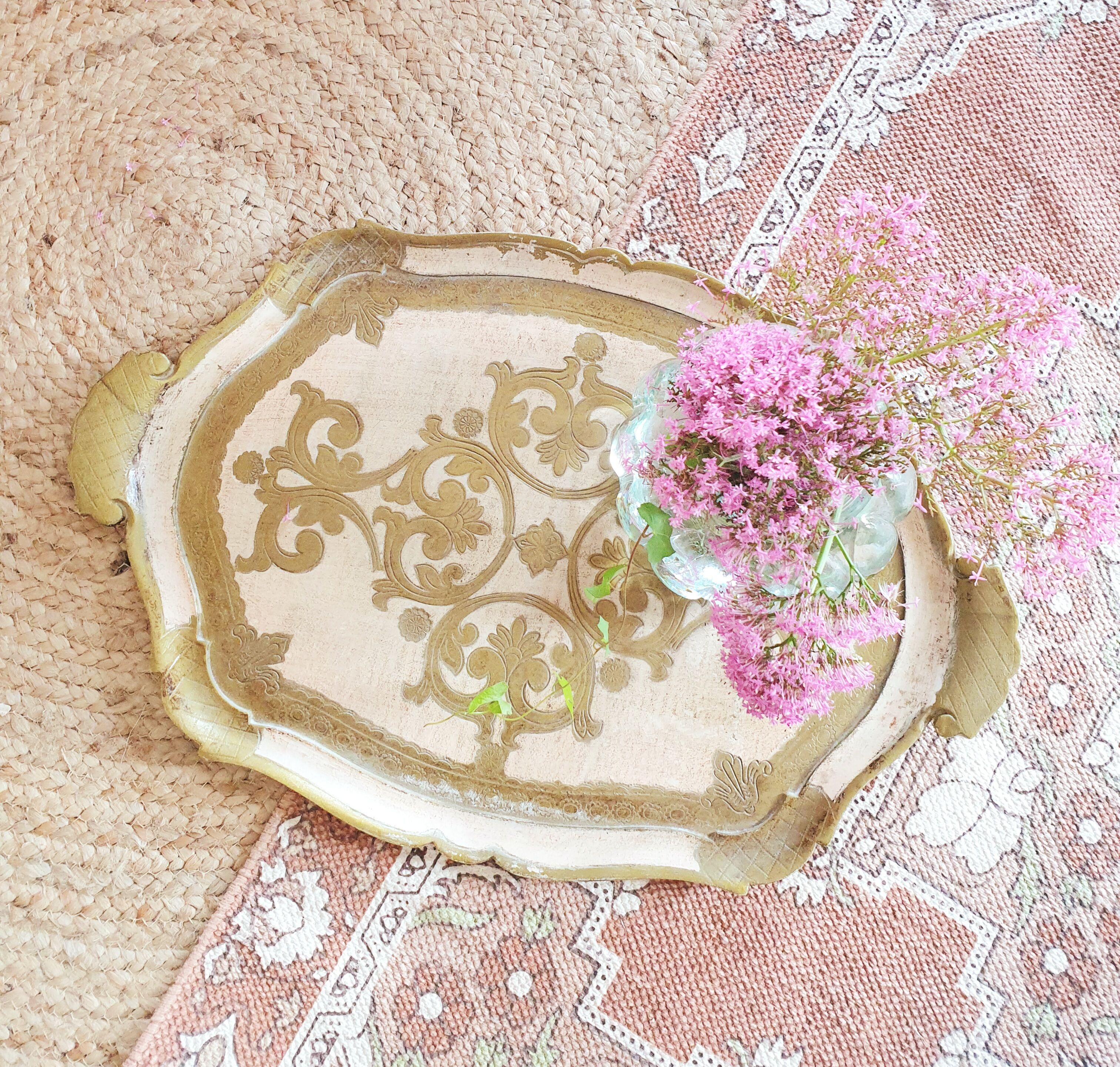 Nice Florentine style tray