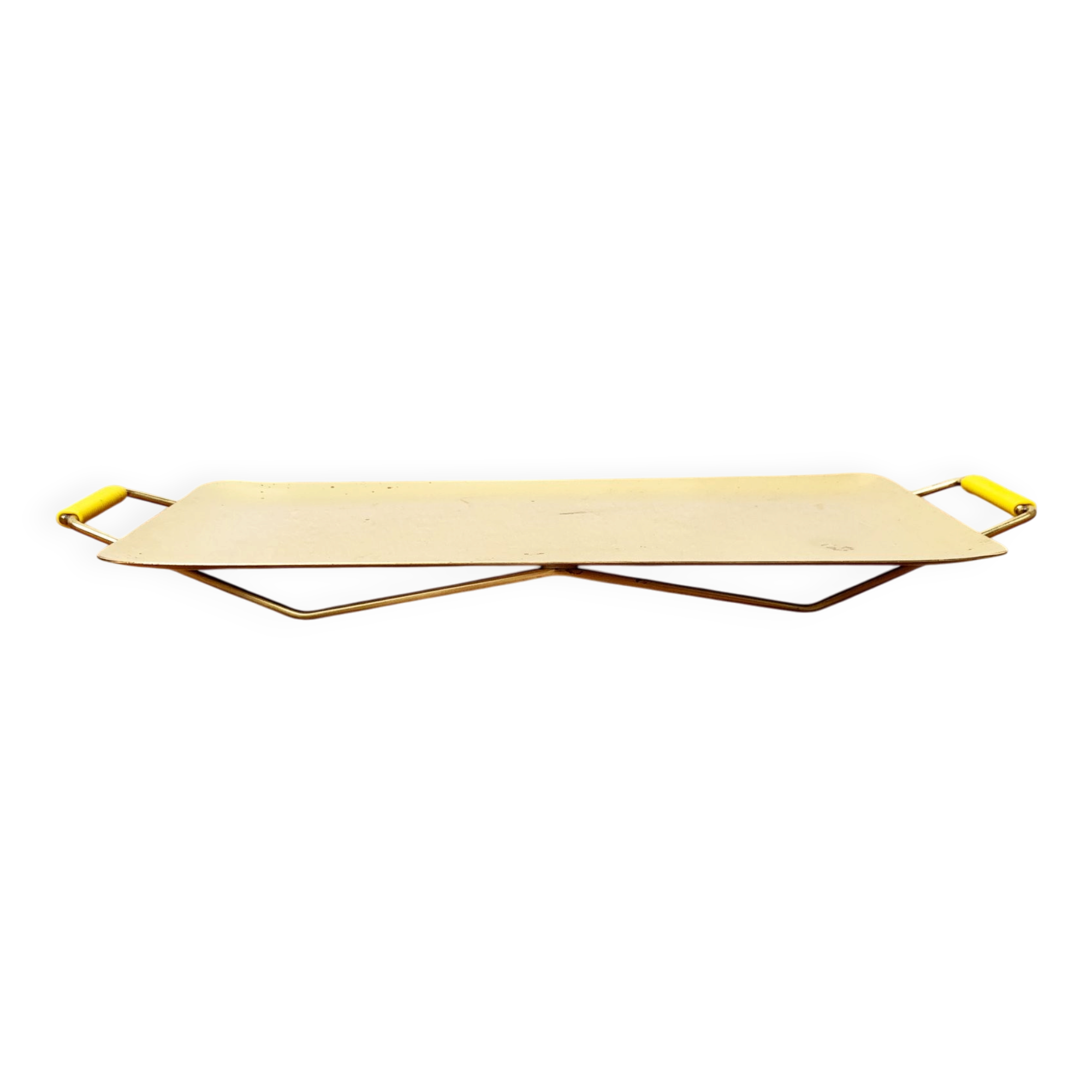 German brass platter from the mid-century by WMF, 1960s