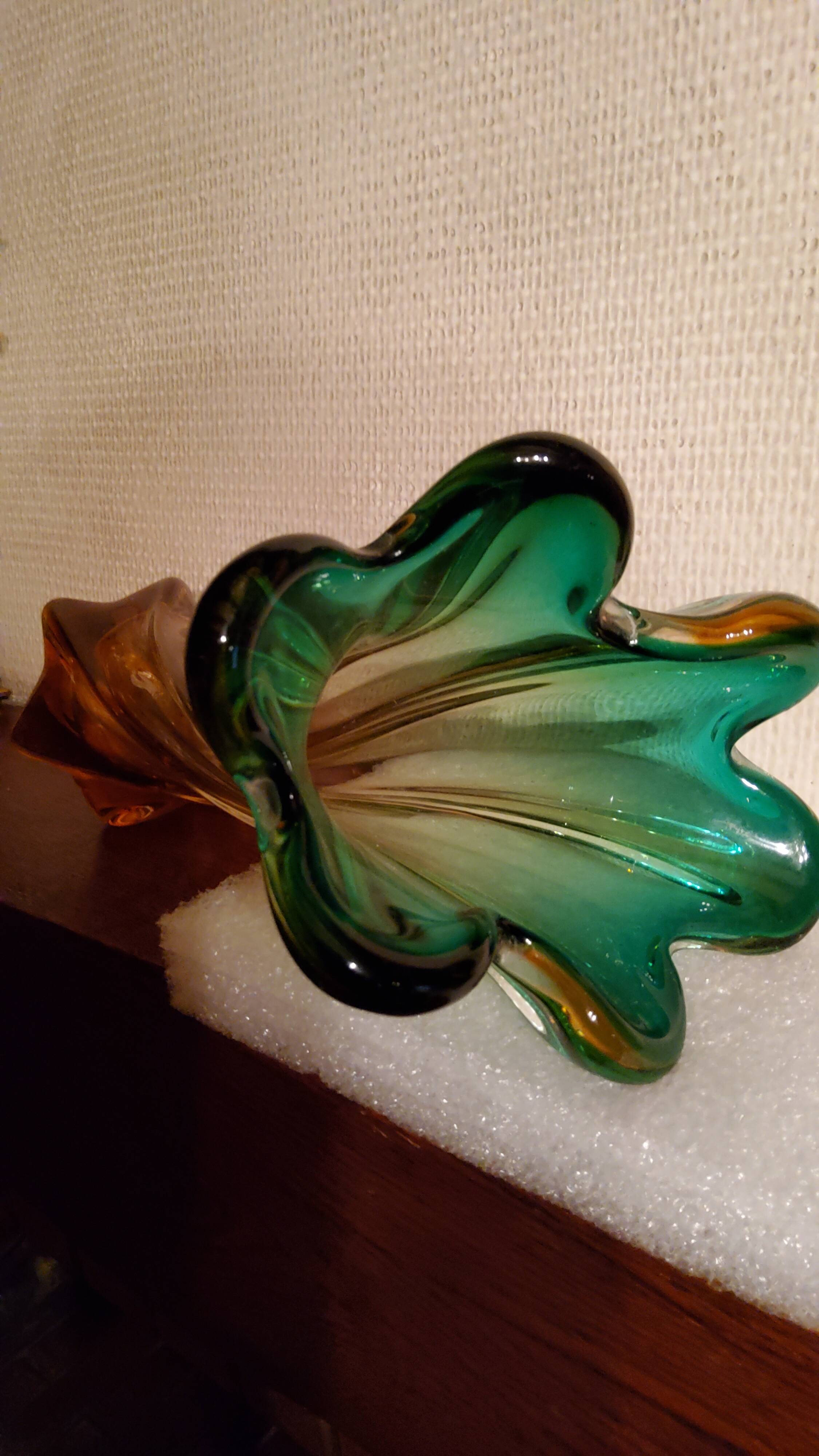 Murano glass vase from the 50s