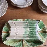 Plat à asperges Longchamp fin XIXÈME