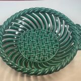 Vallauris Table basket, braids, twists and openwork