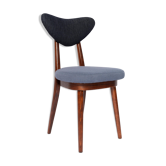 Mid-century dark blue denim armchair, Europe, 1960s
